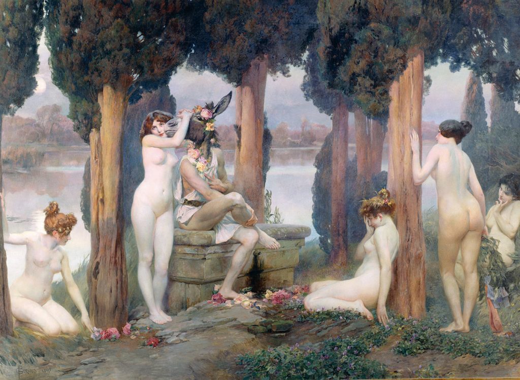 Paul-Léon Gervais, La folie de Titania,1897, huile sur toile, Musée des Augustins.